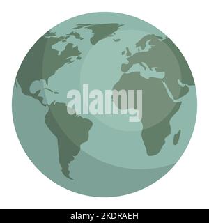 Conception de la Terre pour le jour de la Terre, journée nationale de prévention de la pollution, journée mondiale de l'environnement. Concept de prévention contre la pollution de l'environnement et Illustration de Vecteur