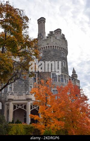 La Casa Loma, Toronto, Ontario, Canada Banque D'Images