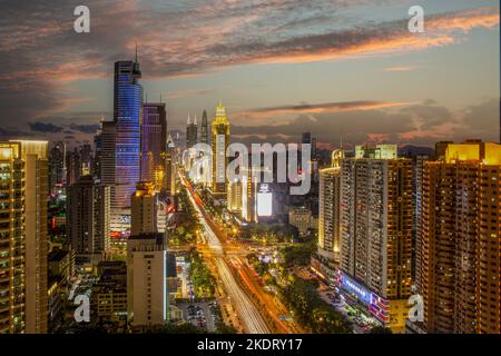 Paysages de Shenzhen Banque D'Images