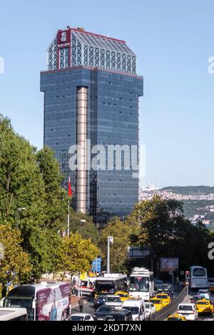 L'hôtel Ritz-Carlton, Istanbul, Turquie Banque D'Images