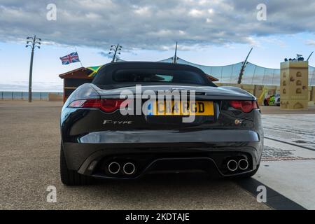 Jaguar F-Type. Le 100 à Blackpoll 2022. Banque D'Images