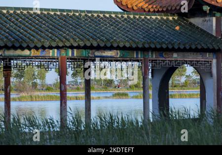 Parc Daqing longfeng Banque D'Images