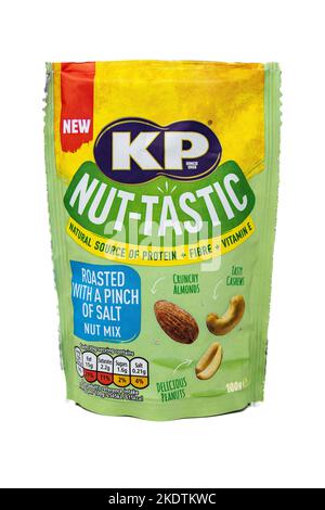 KP Nut pince tastique de Salt Nut Mix Bag de pâturage Banque D'Images