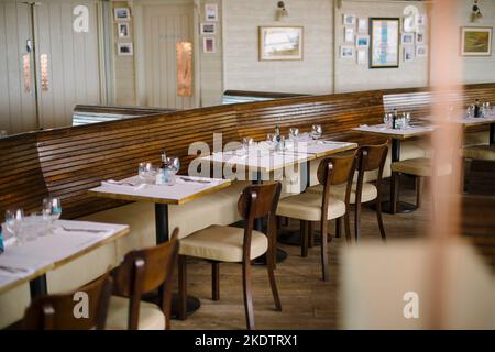 Photo de Jim Wileman - Mitch Tonks and Rockfish Business Feature, tourné à Brixham, South Devon, Royaume-Uni. Banque D'Images