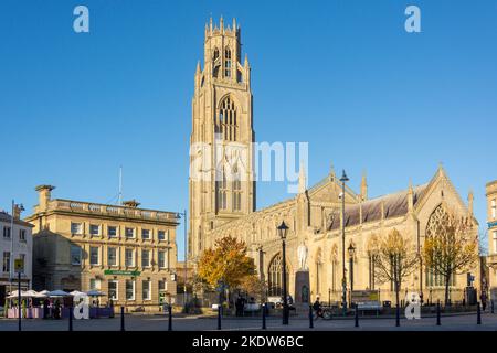 Église St Botolph (The Stump), place du marché, Boston, Lincolnshire, Angleterre, Royaume-Uni Banque D'Images