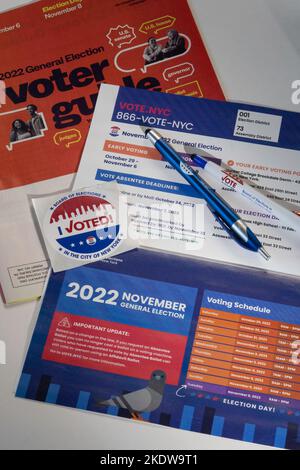 Les élections de mi-mandat de 2022 ont été très compétitives, USA Banque D'Images