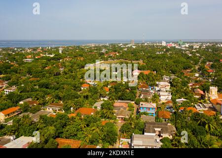 District de Jaffna, la région la plus septentrionale du Sri Lanka Banque D'Images