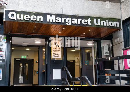 Glasgow, Royaume-Uni - 10 septembre 2022 : The Queen Margaret Union à l'université de Glasgow, dans le centre-ville de Glasgow, en Écosse Banque D'Images