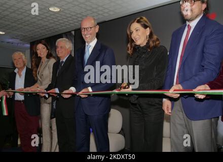 Inauguration de l'EICMA, exposition internationale de moto le 2022 NOVEMBRE, Milan, Lombardie Banque D'Images