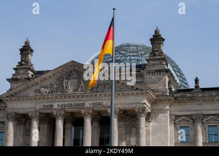 Berlin (Allemagne) Palais Reichstag Banque D'Images