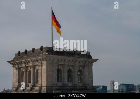 Berlin (Allemagne) Palais Reichstag Banque D'Images