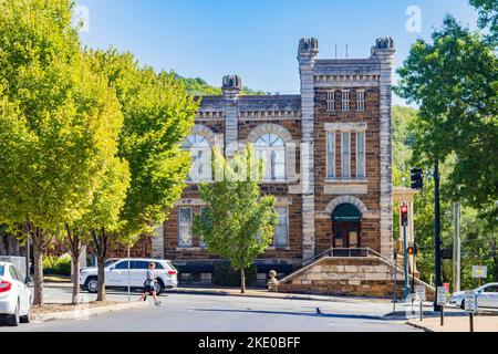 Arkansas, OCT 2 2022 - vue extérieure ensoleillée de la prison du comté de Washington Banque D'Images