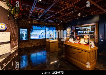 Missouri, OCT 29 2022 - vue intérieure du MUSÉE DU TITANIC Banque D'Images