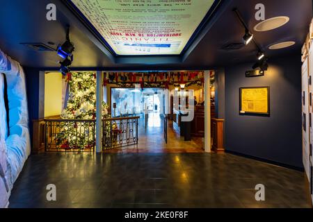 Missouri, OCT 29 2022 - vue intérieure du MUSÉE DU TITANIC Banque D'Images