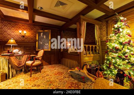 Missouri, OCT 29 2022 - vue intérieure du MUSÉE DU TITANIC Banque D'Images