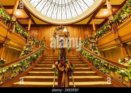 Missouri, OCT 29 2022 - vue intérieure du MUSÉE DU TITANIC Banque D'Images