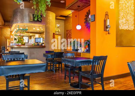 Missouri, OCT 29 2022 - vue intérieure d'un restaurant historique Banque D'Images