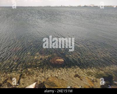 Mar Menor (San Pedro del Pinatar, région de Murcie, Royaume d'Espagne) Banque D'Images