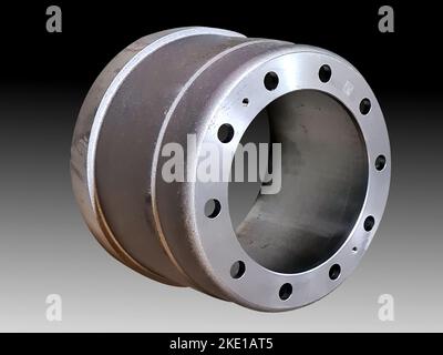 frein à tambour pour chariot, bus, tracteur Banque D'Images