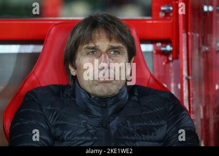 Nottingham, Royaume-Uni. 09th novembre 2022. Antonio Conte Directeur de Tottenham Hotspur pendant le match de la coupe Carabao troisième tour Nottingham Forest vs Tottenham Hotspur à City Ground, Nottingham, Royaume-Uni, 9th novembre 2022 (photo de Gareth Evans/News Images) à Nottingham, Royaume-Uni le 11/9/2022. (Photo de Gareth Evans/News Images/Sipa USA) Credit: SIPA USA/Alay Live News Banque D'Images