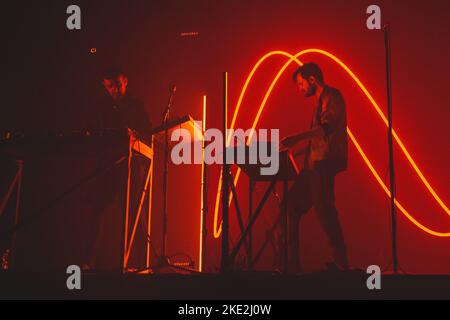 Milan, Italie, 9th novembre 2022. Spectacle Moderat en direct à Alcatraz à Milan. Crédits: Maria Laura Arturi/Alamy Live News Banque D'Images