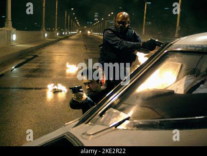 S.W.A.T., COLIN FARRELL, SAMUEL L. JACKSON, 2003 Banque D'Images