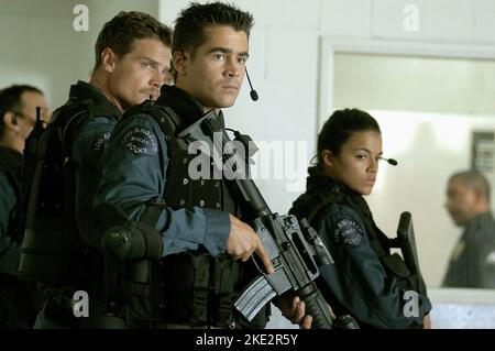 T.N.-O., BRIAN VAN HOLT, COLIN FARRELL, MICHELLE RODRIGUEZ, 2003 Banque D'Images