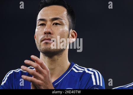 Gelsenkirchen, Allemagne. 9th novembre 2022. Maya Yoshida (Shalke) football : Bundesliga match entre FC Schalke 04 vs 1. FSV Mainz 05 à VELTINS-Arena à Gelsenkirchen, Allemagne . Credit: Itaru Chiba/AFLO/Alay Live News Banque D'Images