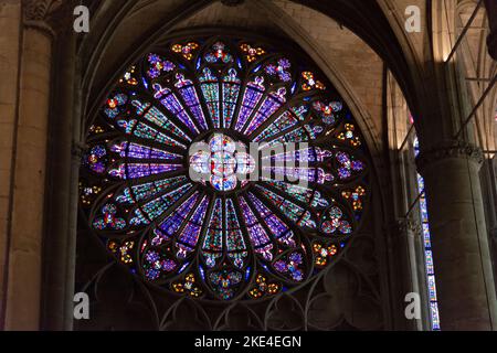 Basilique des Saints Nazarius et Celsus. Tradition architecturale gothique-romane. La Cité. Carcassonne. Dep. Aude Occitanie. France Banque D'Images