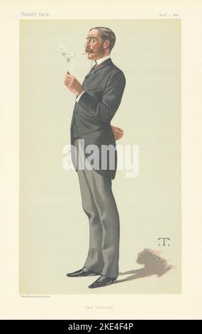 LE DESSIN ANIMÉ DE L'ESPION VANITY FAIR George Errington « le Vatican » Irlande. Par T 1882 Banque D'Images