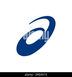 Vinnitsa, Ukraine - 25 octobre 2022 : icône du logo de la marque sport ASIC. Illustration éditoriale vectorielle Illustration de Vecteur