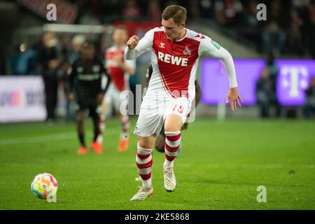 Luca KILIAN (K), action, action unique, football 1st Bundesliga, 14th match day, FC Cologne (K) - Bayer Leverkusen (LEV) 1: 2 sur 9 novembre 2022 à Koeln/ Allemagne. #La réglementation DFL interdit toute utilisation de photographies comme séquences d'images et/ou quasi-vidéo # Banque D'Images