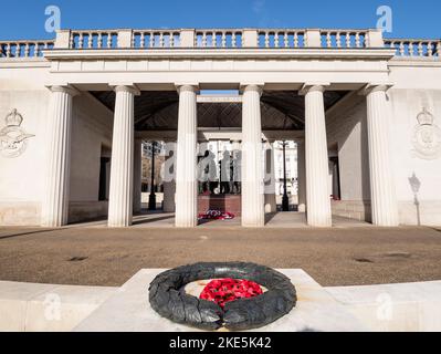 Mémorial de Philip Jackson au Bomber Command, Green Park, Londres, Angleterre Banque D'Images