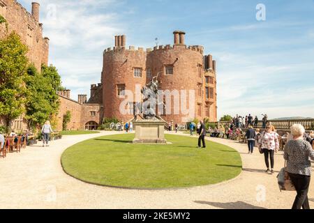 Powis Castle Banque D'Images