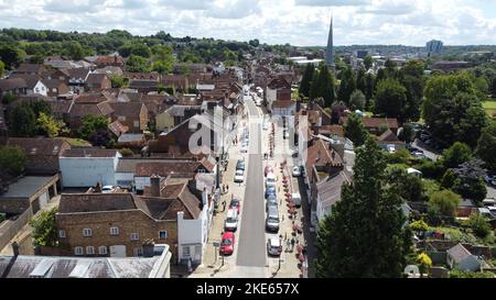 Vieille ville de Hemel Hempstead Banque D'Images