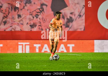 MALLORCA, ESPAGNE - NOVEMBRE 9: Marcos Llorente de l'Atletico de Madrid conduire le ballon pendant le match entre le RCD Mallorca et l'Atletico de Madrid de la Liga Santander sur 9 novembre 2022 à visiter le stade de Majorque son Moix à Majorque, Espagne. (Photo de Samuel Carreño/ PX Images) Banque D'Images