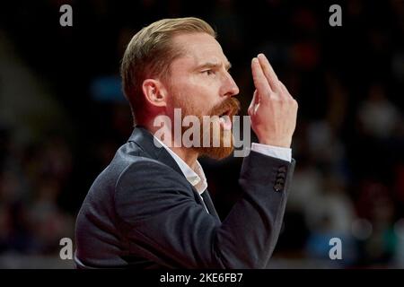 2022/23 DBB BBL | FC Bayern München vs medi bayreuth. MASELL Lars (entraîneur-chef medi bayreuth) Banque D'Images