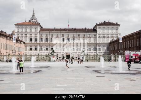 Ville de Turin, Piémont, Italie Banque D'Images