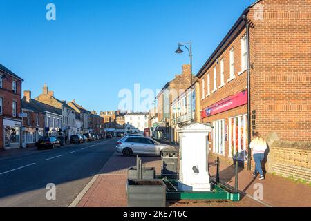 Market place, long Sutton, Lincolnshire, Angleterre, Royaume-Uni Banque D'Images