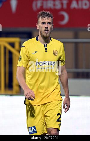 ISTANBUL - Uros Radakovic de MKE Ankaragucu pendant le match turc Super LIG entre Kasipasa AS et MKE Ankaragucu au stade Recep Tayyip Erdogan sur 4 novembre 2022 à Istanbul, Turquie. ANP | hauteur néerlandaise | GERRIT DE COLOGNE Banque D'Images