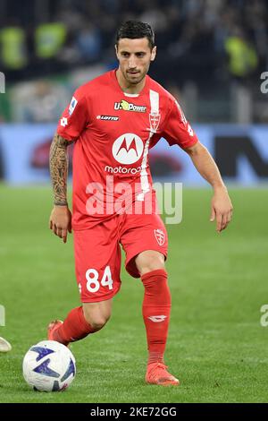 Roma, Italie. 10th novembre 2022. Patrick Ciurria de l'AC Monza pendant la série Un match de football entre SS Lazio et Monza au stade Olimpico à Rome (Italie), 10 novembre 2022. Photo Antonietta Baldassarre/Insidefoto crédit: Insidefoto di andrea staccioli/Alamy Live News Banque D'Images