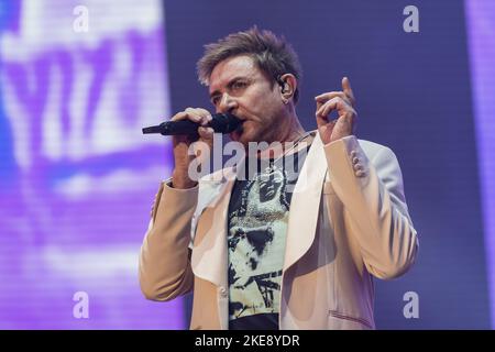 LONDRES, ANGLETERRE: DURAN Duran titre le Great Oak Stage et fermer le British Summertime Festival à Hyde Park. Avec: Simon le bon où: Londres, Royaume-Uni quand: 10 juil 2022 crédit: Neil Lupin/WENN Banque D'Images