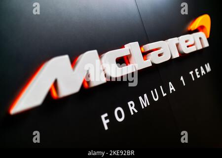 SP - Sao Paulo - 11/10/2022 - FORMULE 1 GP BRÉSIL 2022, FORMULE 1 DÉBARQUE À SAO PAULO - équipe McLaren. Photo: Duda Bairros/AGIF/Sipa USA Banque D'Images