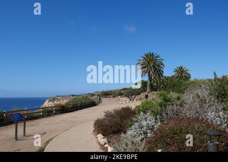 Point Vincente Beach Walk à Rancho Palos Verdes, Californie, États-Unis Banque D'Images