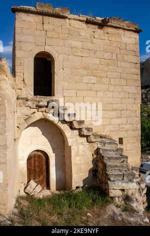 Un village dans la région antique de la région centrale de l'Anatolie, Turquie Banque D'Images