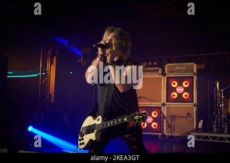 Twister, en direct au Hard Rock Hell XV, novembre 2022, photos de John Lambeth. Banque D'Images