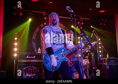 Baranovich, en live au Hard Rock Hell XV, novembre 2022, photos de John Lambeth. Banque D'Images