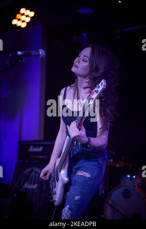 Muddibrooke, en live à Hard Rock Hell XV, novembre 2022, photos de John Lambeth. Banque D'Images