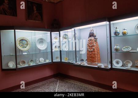 Le musée 'Palais ducal' à l'intérieur d'Urbania (Marche, Italie), Urbania, Pesaro Urbino, Marche, Italie, Europe Banque D'Images