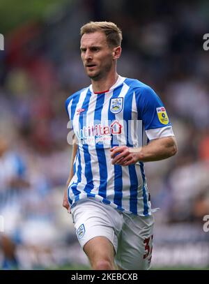 Photo du dossier datée du 04-09-2022 de Tom Lees. Huddersfield, placé en bas, a reçu un double coup de fouet avant leur match à domicile du Sky Bet Championship avec Swansea. Date de publication : vendredi 11 novembre 2022. Banque D'Images